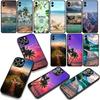 Phone Cover for Apple iPhone 17 16 15 11 Pro XS Max XR 6 7 8 Plus + SE 2020 5 16E Case Mountain Sea Beach Travel Ocean Casing