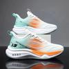 Men's Shoes Spring and Autumn New Men's Flying Woven Casual Sports Running Shoes Trendy Fashion Versatile Light Breathable