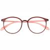 Ultralight Anti Blue Light Reading Glasses Women Fashion Elegant Purple Round Presbyopia Glasses Anti-Fatigue Glasses Magnifier