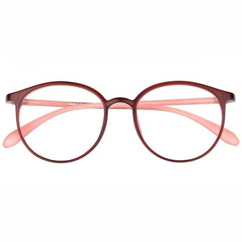 Ultralight Anti Blue Light Reading Glasses Women Fashion Elegant Purple Round Presbyopia Glasses Anti-Fatigue Glasses Magnifier