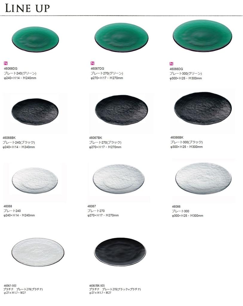 Toyo Sasaki Glass Universe Plate 270, Made In Japan, Large Round Plate, Glass Dish, Tableware, 46067