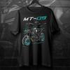 Yamaha MT-09 2024 T-Shirt for Motorcycle Riders Men Fashion Street Short-sleeved Women Cotton Round-neck Top