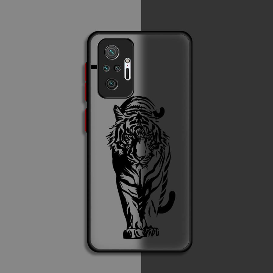 Крутой чехол-накладка с рисунком тигра Funda для телефона Xiaomi Redmi Note 15 Pro 12 13C 9S A4 14 14C 11 10 13