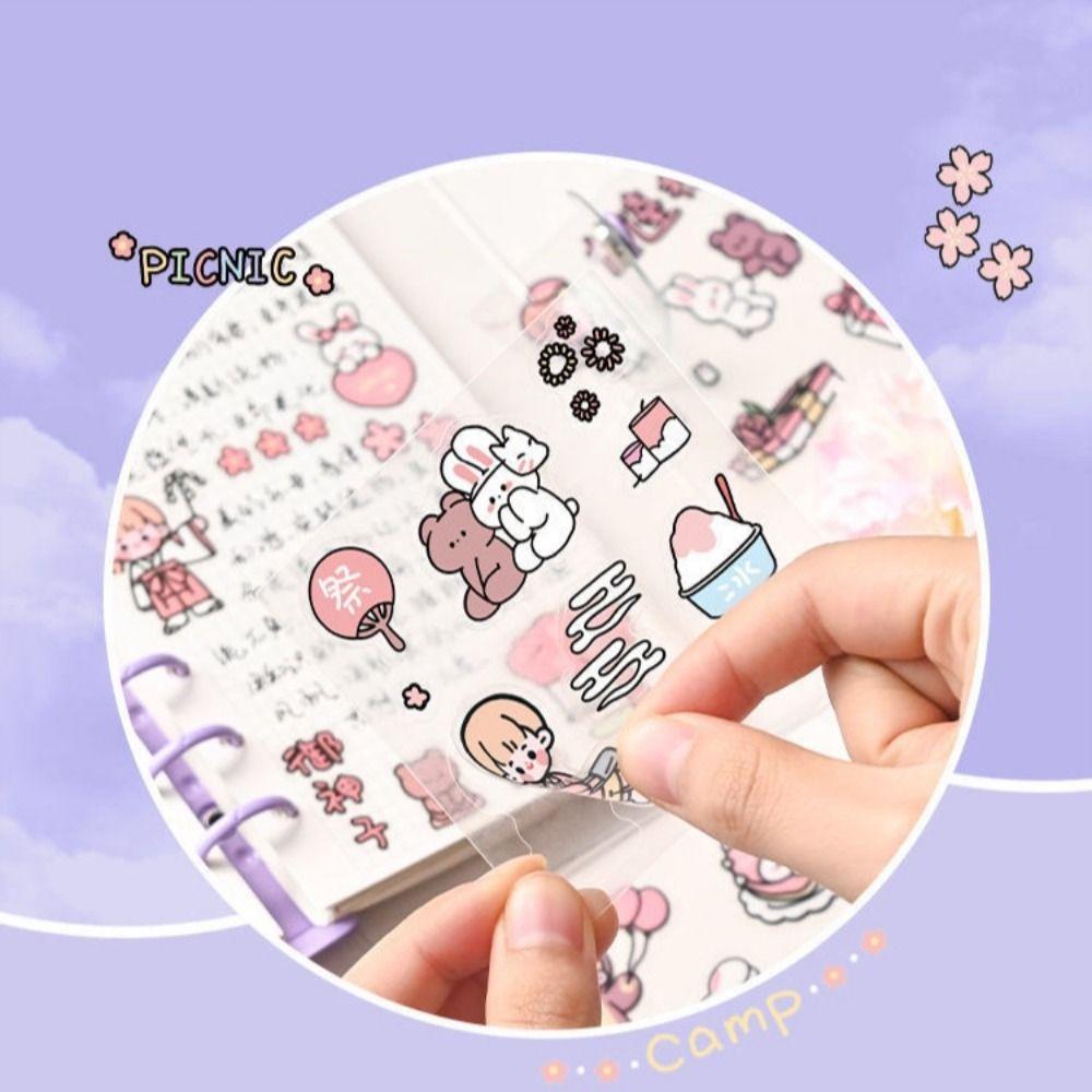 50 шт. Милые мультяшные узоры Украшение для блокнота Декор для телефона, бутылки с водой Дети Мальчики Девочки