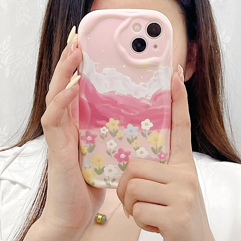 Милый силиконовый чехол для Tecno Spark 10C Oppo Reno 10 8T Realme C53 C55 Xiaomi Redmi Note 12 11, чехол с рисунком розы, мягкий бампер из ТПУ