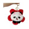 Creative Sunflower Panda Plush Toy Adorable Keychain Soft Stuffed Animal Gift 10-15cm