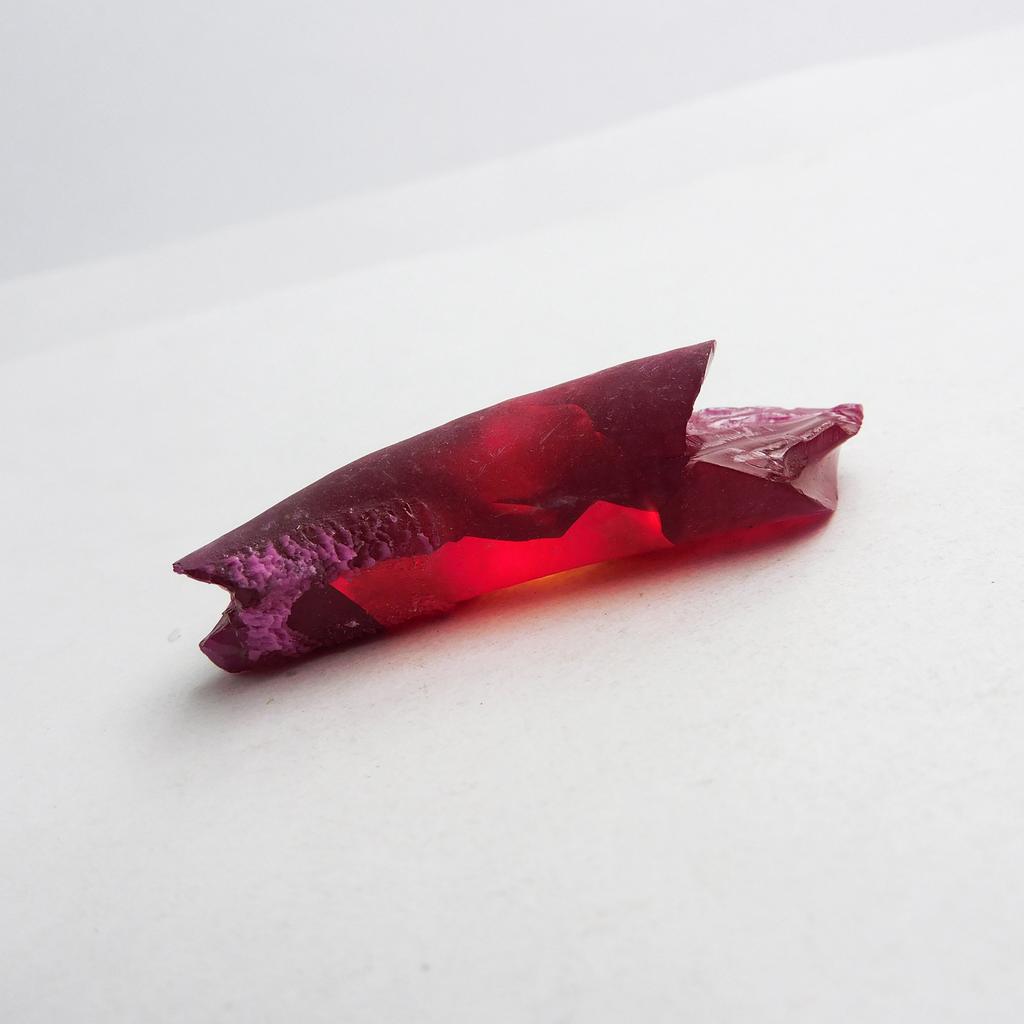 71.40 ct Natural Uncut Red Rough Raw Loose Gemstone for Lapidary and Gem Collections