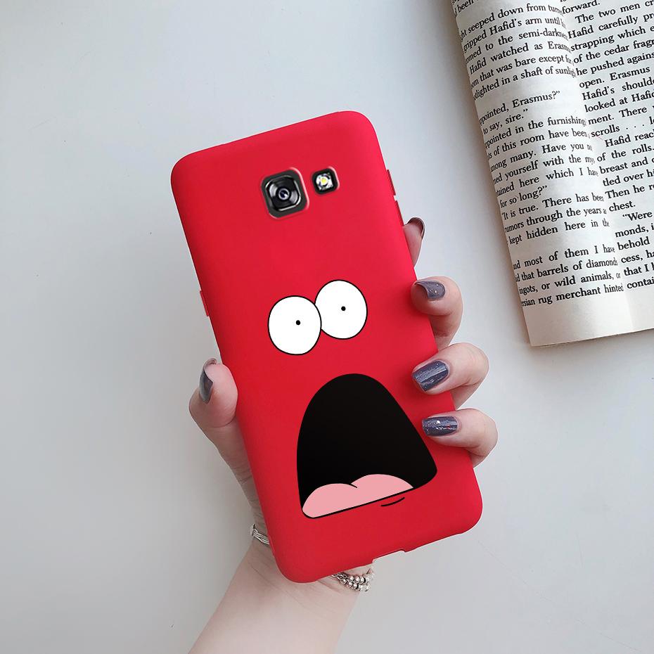 case For Samsung Galaxy A7 2017 Case Cute Painted silicon soft tpu phone back Cover Bumper For Samsung A7 2017 A720 A720f Cases