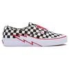 Vans Серия Authentic Удобные Прочные Нескользящие Низкие Кеды для Скейтборда Унисекс кроссовки Черные Белые VN000BWCCKK