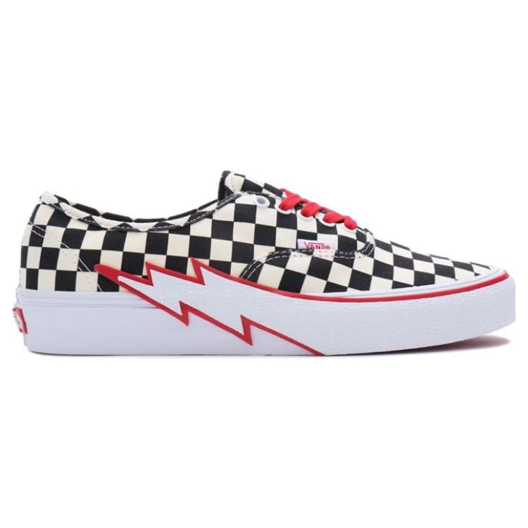 Vans Серия Authentic Удобные Прочные Нескользящие Низкие Кеды для Скейтборда Унисекс кроссовки Черные Белые VN000BWCCKK
