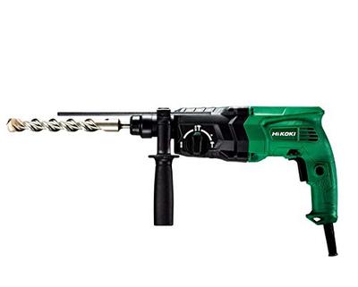 Перфоратор HiKOKI AC100V DH24PH2 Plus с 3 режимами легкого долбления и максимальной производительностью сверления бетона [хвостовик SDS, переключение, мощность, 24 мм]