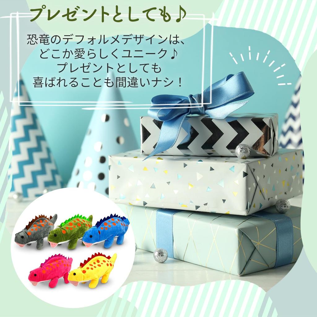 Пенал Пенал Динозавр Животное Милый Милый Смешной Хранение Канцелярские товары Пенал Коробка для аксессуаров S.T.S.G (розовый)