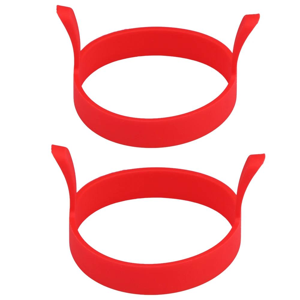 8X силиконовые кольца для жареных яиц, антипригарные кольца для блинов, термостойкие многофункциональные портативные креативные инструменты для приготовления пищи своими руками