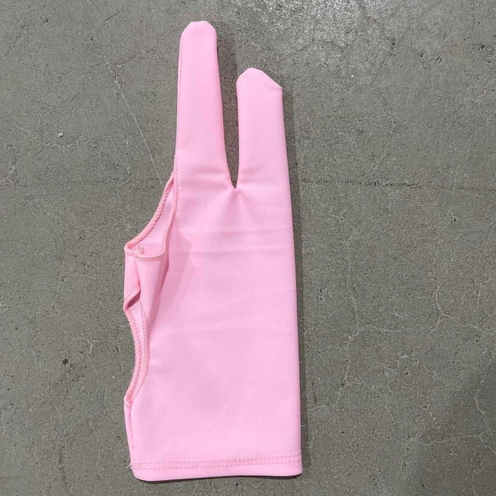 Anti-Scratch Black Blue Grey Pink Two Finger Glove Tablet Drawing Glove Art Supplies Painting Glove