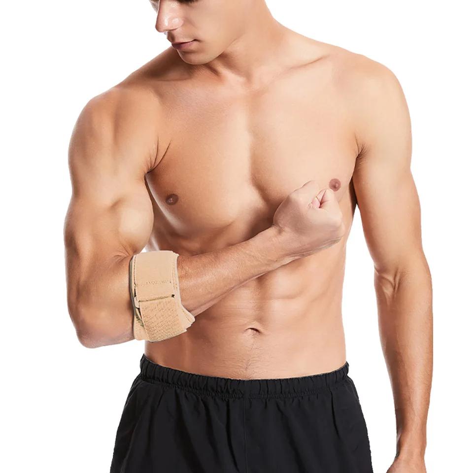 1 шт. Налокотник при тендините, теннисном локте, локте гольфиста, ремешок для предплечья и компрессионная подушечка, обертывания, бандаж для поддержки локтя, облегчение боли