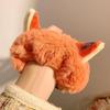 Autumn/Winter Cute Fox Ears Plush Headband for Face Washing