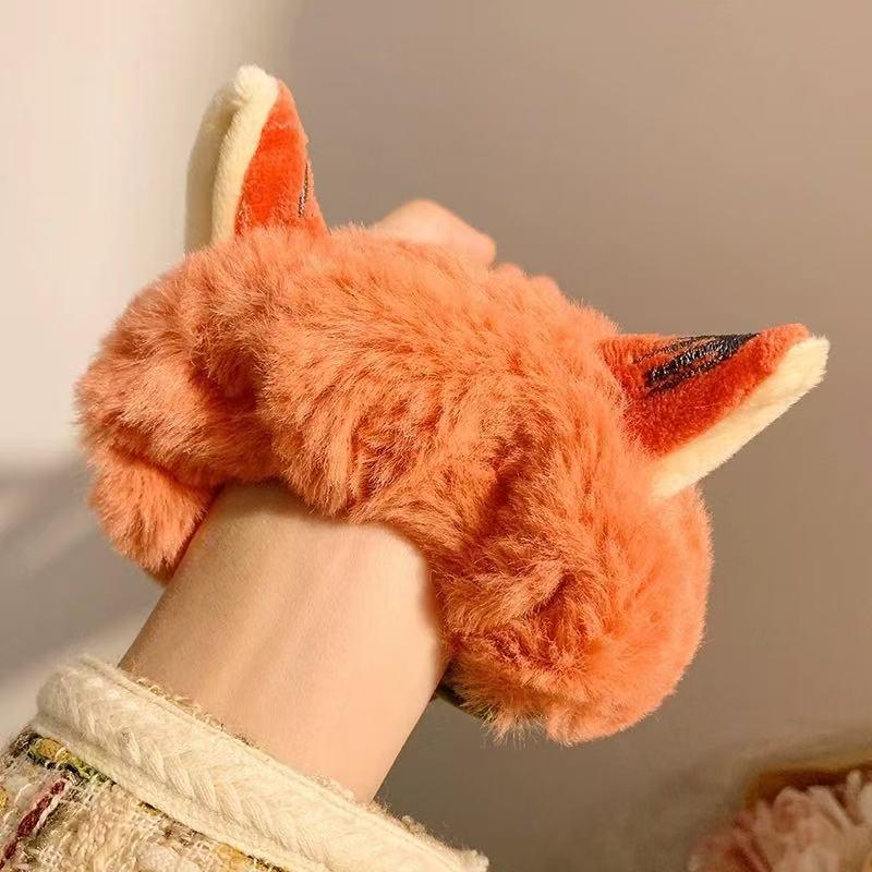 Autumn/Winter Cute Fox Ears Plush Headband for Face Washing