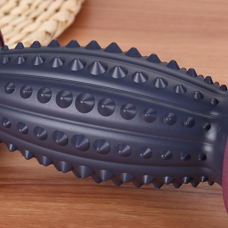 Массажный ролик для ног, ролик для фасции, ручной массаж мышц всего тела, устройство для расслабления ног и шеи, акупрессура для ног