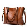 European and American Women Vintage Fashion Soft Pu Leather HandBag Ladies Tote Bag Large Capacity Sling Bag