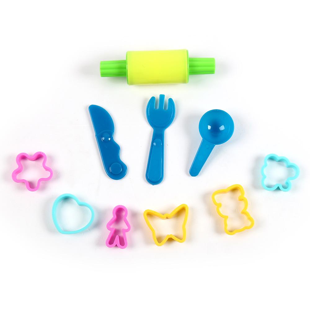 Набор из 10 предметов для детской лепки из пластилина своими руками