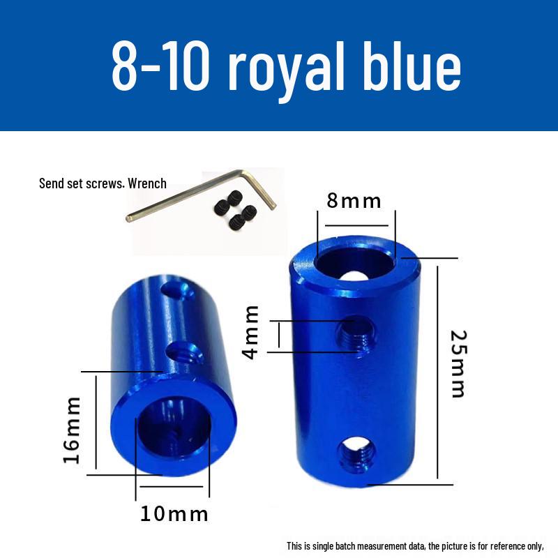 Aluminum Alloy Motor Lead Screw Reducer Connector for Model Cars and Boats