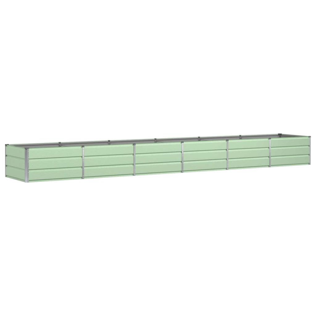 Planter Green 480 x 80 x 45 cm Steel