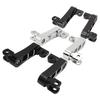 1 Pair Motorcycle Foot Peg Highway Extension Bracket 360° Adjustable Rugged Foot Peg Extension Bracket for Touring