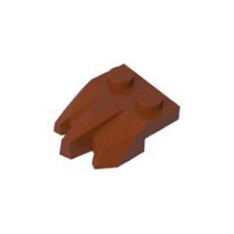 20 шт. Детали MOC 27261 Пластина Специальная 2 x 3 с камнями Совместимые кубики DIY Сборка Строительные блоки Частицы Детская головоломка Игрушка Подарок