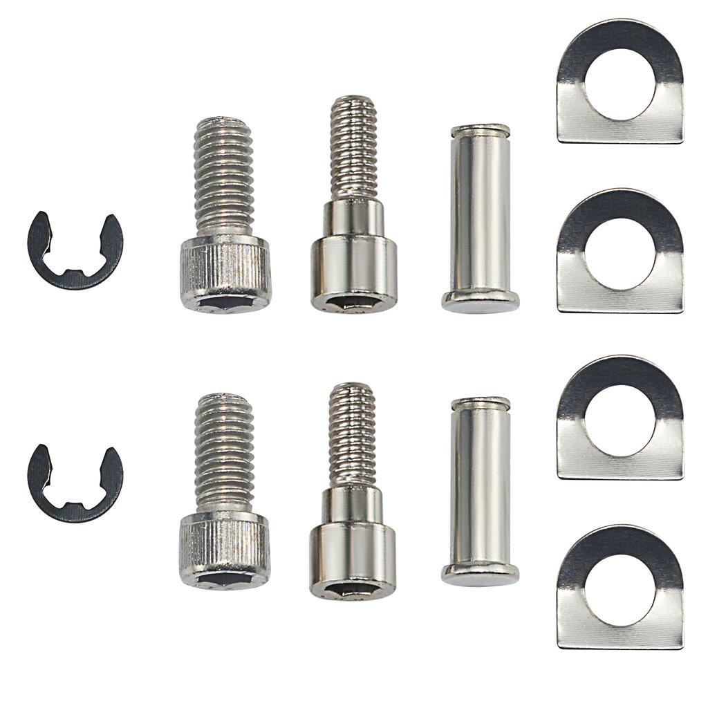 Rear Passenger Mini Footboard Mount Chrome for Harley Davidson Touring 1993-2023 Road King Road Glide Street Glide Electra