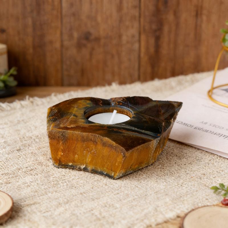 Colorful Natural Crystal Raw Stone Line Bases Incense Candle Stick Holders Crystals Cluster Aromatherapy Candlestick
