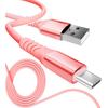 13 цветов 4 длины PD быстрый 15 Вт 60 Вт 100 Вт 100% силикон Сверхпрочный USB-A Type-C на Type-C [официальный представитель inklink в Японии] Зарядный кабель для iPhone