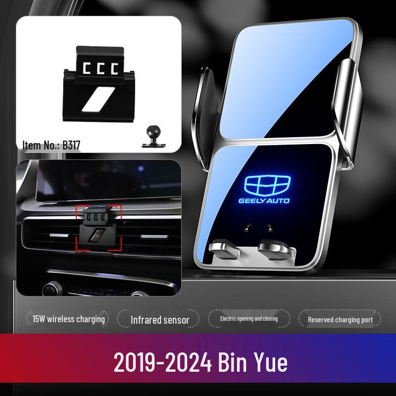 Автомобильный держатель для телефона для Geely Boyue PRO, Vision S1/X3/X6, Emgrand GL/GS