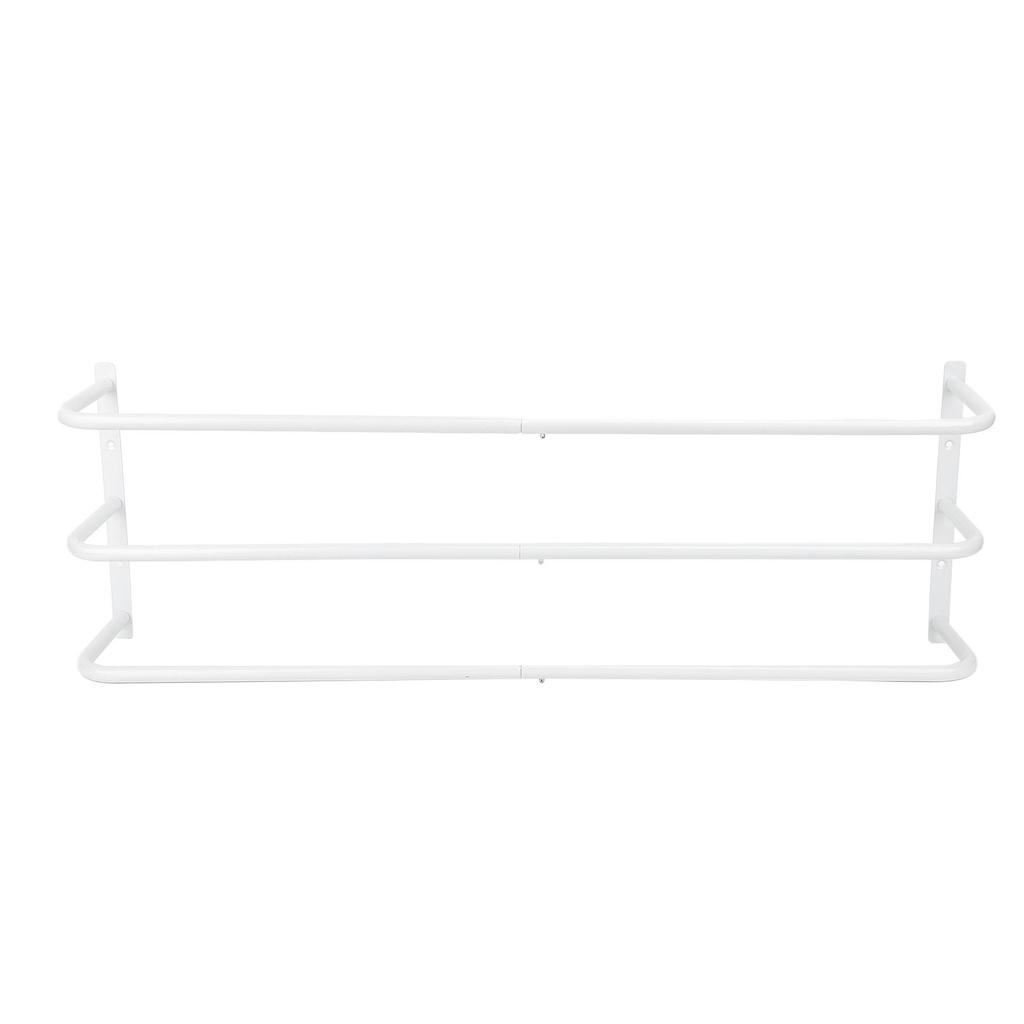 Rolled Towels Rack Three Tubes Iron Wall Mounted Bath Towel Holder Vertical Towel Rack for Bathroom