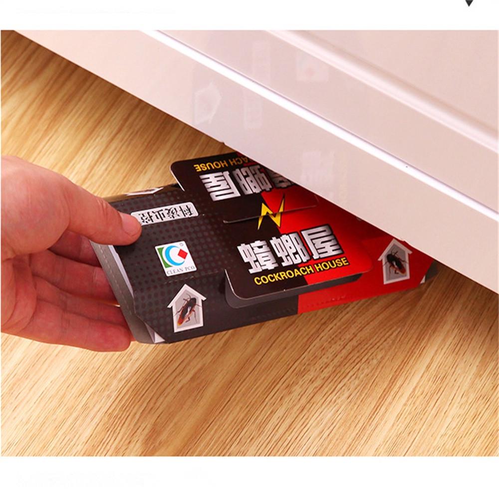 10 шт. ловушка для тараканов, убивающая сильные липкие ловушки для насекомых