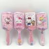 Детская расческа Sanrio с кошкой KT - Милый мультяшный cushion-подушка с переливающимся песком, доступны различные стили