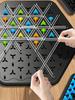 1 Set Of Geometric Chain Triangle Chess, Desktop Games, Educational Toys, Exercise Thinking And Logic Ability, Holiday Gifts For Boys And Girls
