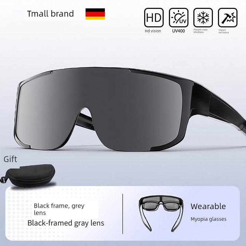 Mountaineering Goggles for Women, Windproof, Can Be Worn over Glasses, Snow Mountain Outdoor Sunglasses, Mountain Climbing and Skiing Sunglasses