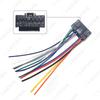 Sony JVC 16-Pin Car Audio Wiring Harness for CD Player and Speakers