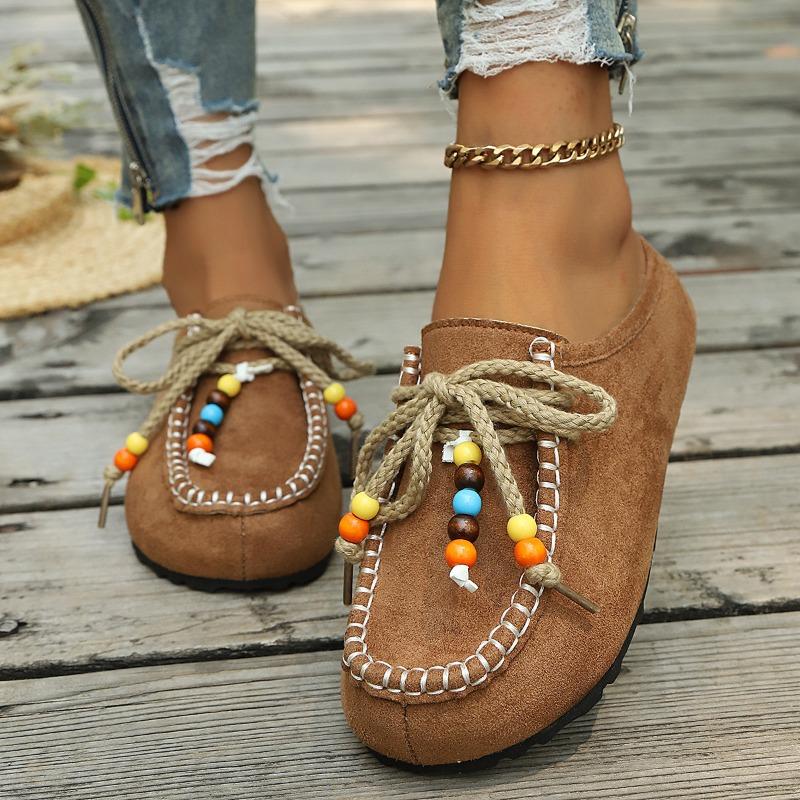 Женские летние дышащие повседневные сандалии-слипоны в стиле Birkenstock с закрытым носком на толстой подошве.