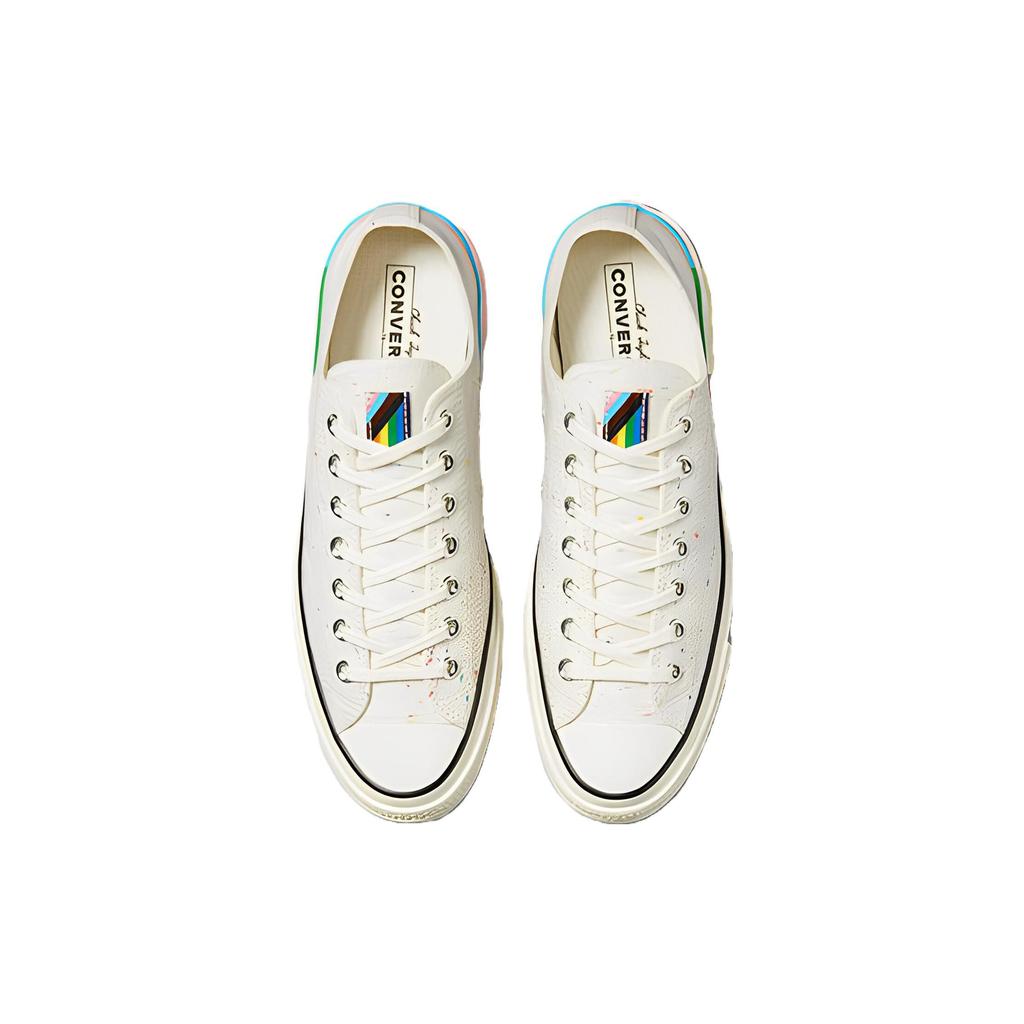 Converse Кроссовки Chuck 70 Low Pride - Proud to Be Unisex Cream Egret Black A06030C