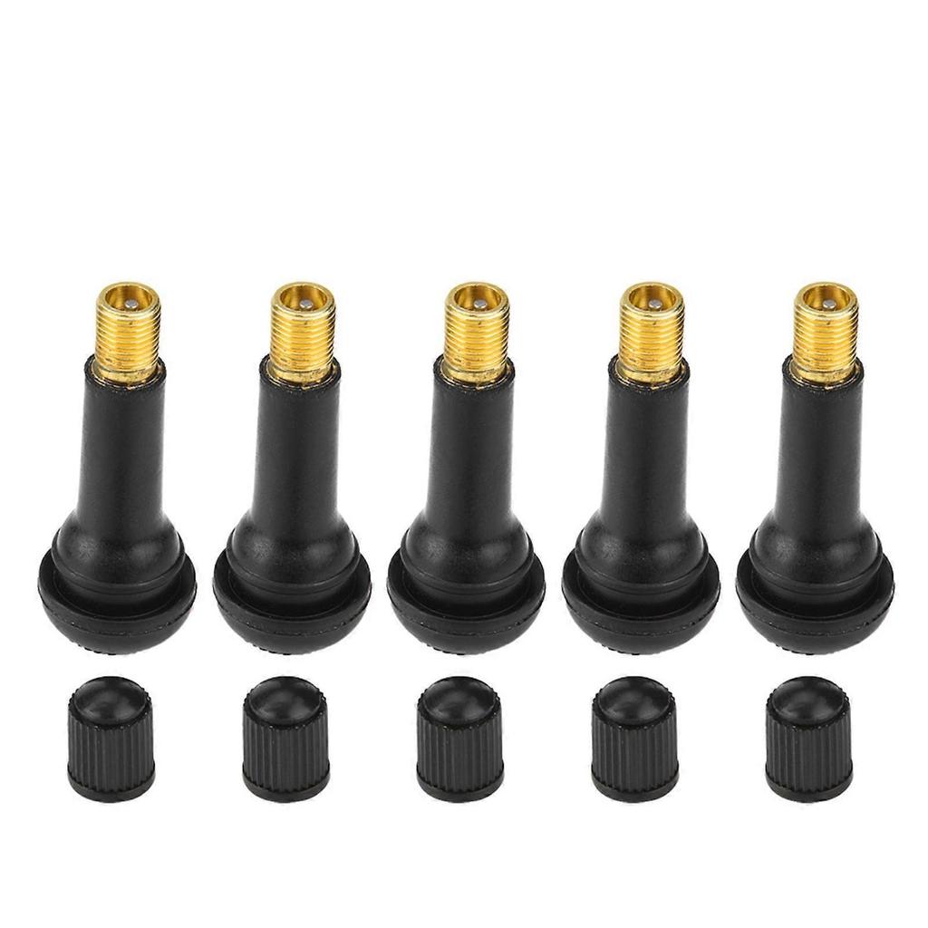 100 pcs Car Motorcycle Universal Replacement Snap in Tire Tyre Valve Stem (TR414)