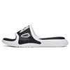 Comfortable Durable Rubber Sole Slide Sandals Men Footwear Black White 112131801-3