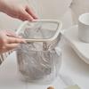 Прозрачное пластиковое настольное мусорное ведро с крышкой — стильное и выгодное решение для дома или офиса.