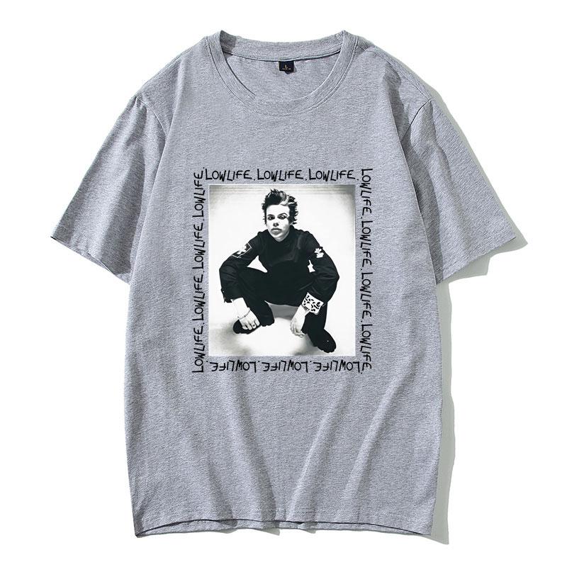 Rocker Yungblud Lowlife Album T Shirts Unisex Women Fashion Rock Vintage Short Sleeve Tshirts Casual Oversized Tshirt Streetwear