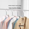 Non-slip Dipped Plastic Clothes Hangers