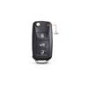 Складной корпус ключа автомобиля Fob для VW Volkswagen Golf Mk6 T1guan Polo Passat CC Seat Skoda Octavia 3 Label