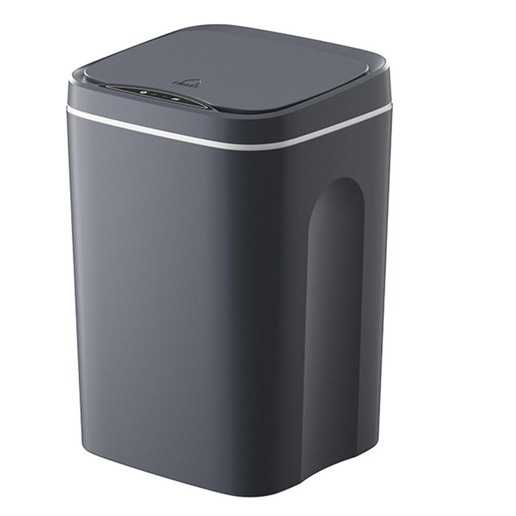 Smart Sensor Trash Can Large Capacity Automatic Garbage Can with Garbage Bag Dispenser for Home Office Hotel 16L