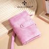 Fashion Pu Wallet For Women With Multiple Card Slots And Zipper Closure