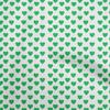 Cotton Flex Light Green Fabric Poker Card Sewing Material Print Fabric By The Yard 40 Inch