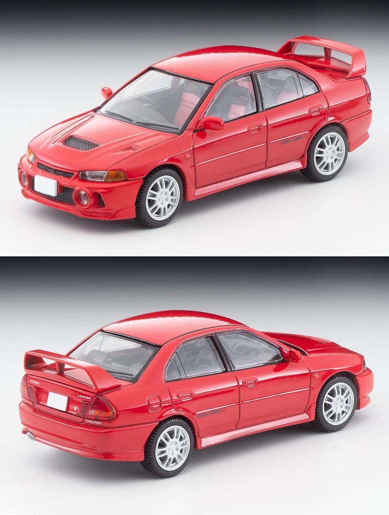 Tomica Limited Vintage Neo Mitsubishi Lancer GSR Evolution IV Red Finished Product 320241 1/64 LV-N186d